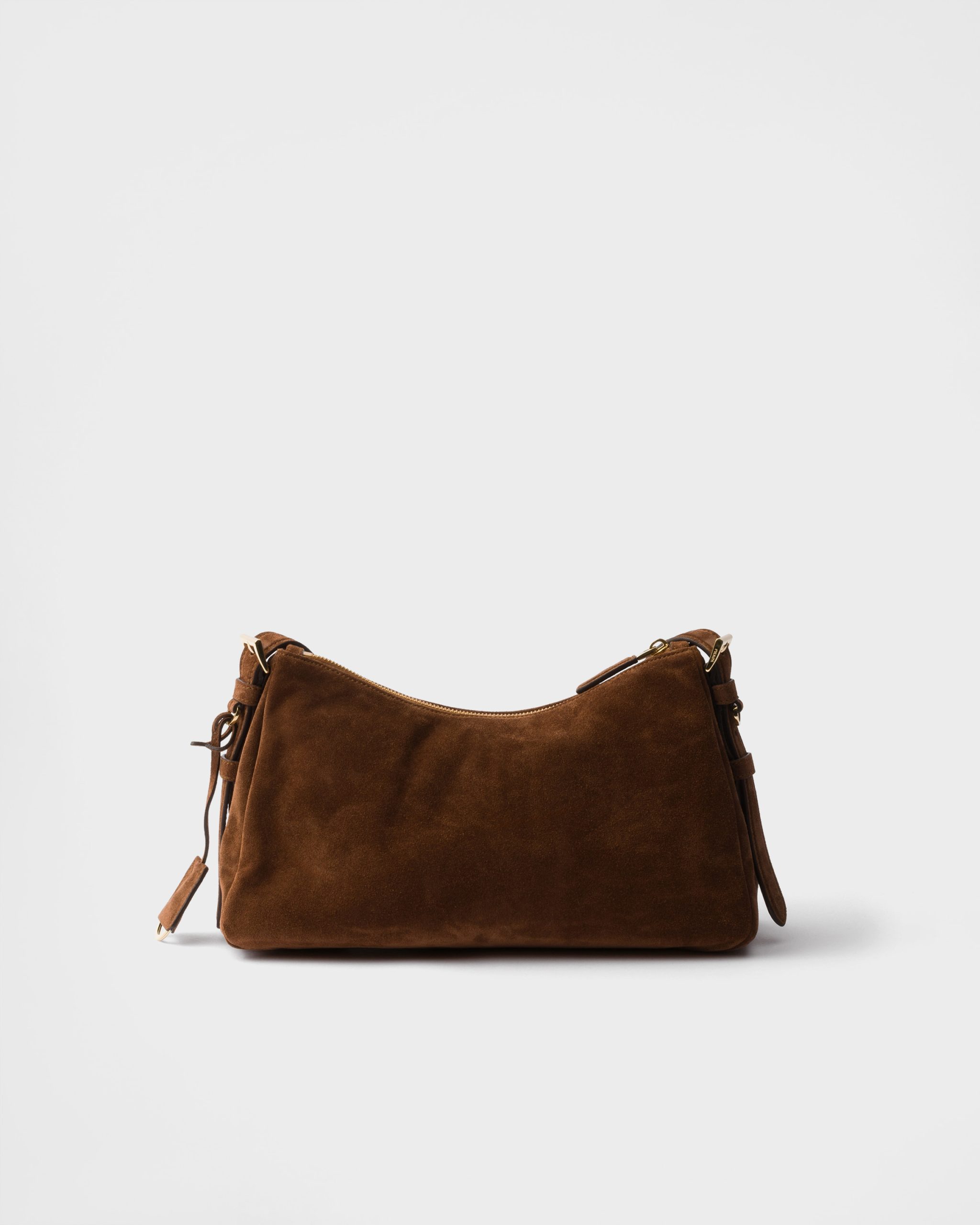 Prada Aimée medium suede shoulder bag - Image 4